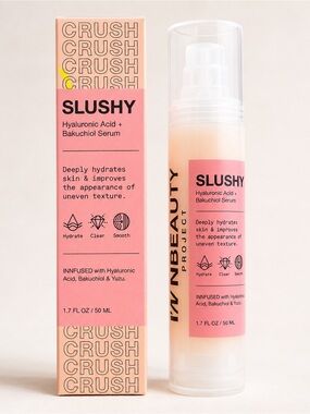 INN BEAUTY PROJECT Slushy Hyaluronic Acid + Bakuchiol Serum 50ml NEW